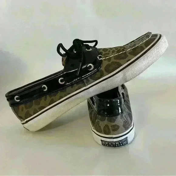 Sperry Top-Sider women’s leopard print boat shoe - Picture 4 of 7